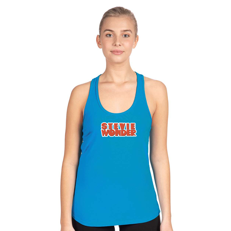 Women's  Stevie wonder Next Level Ideal Racerback Tank